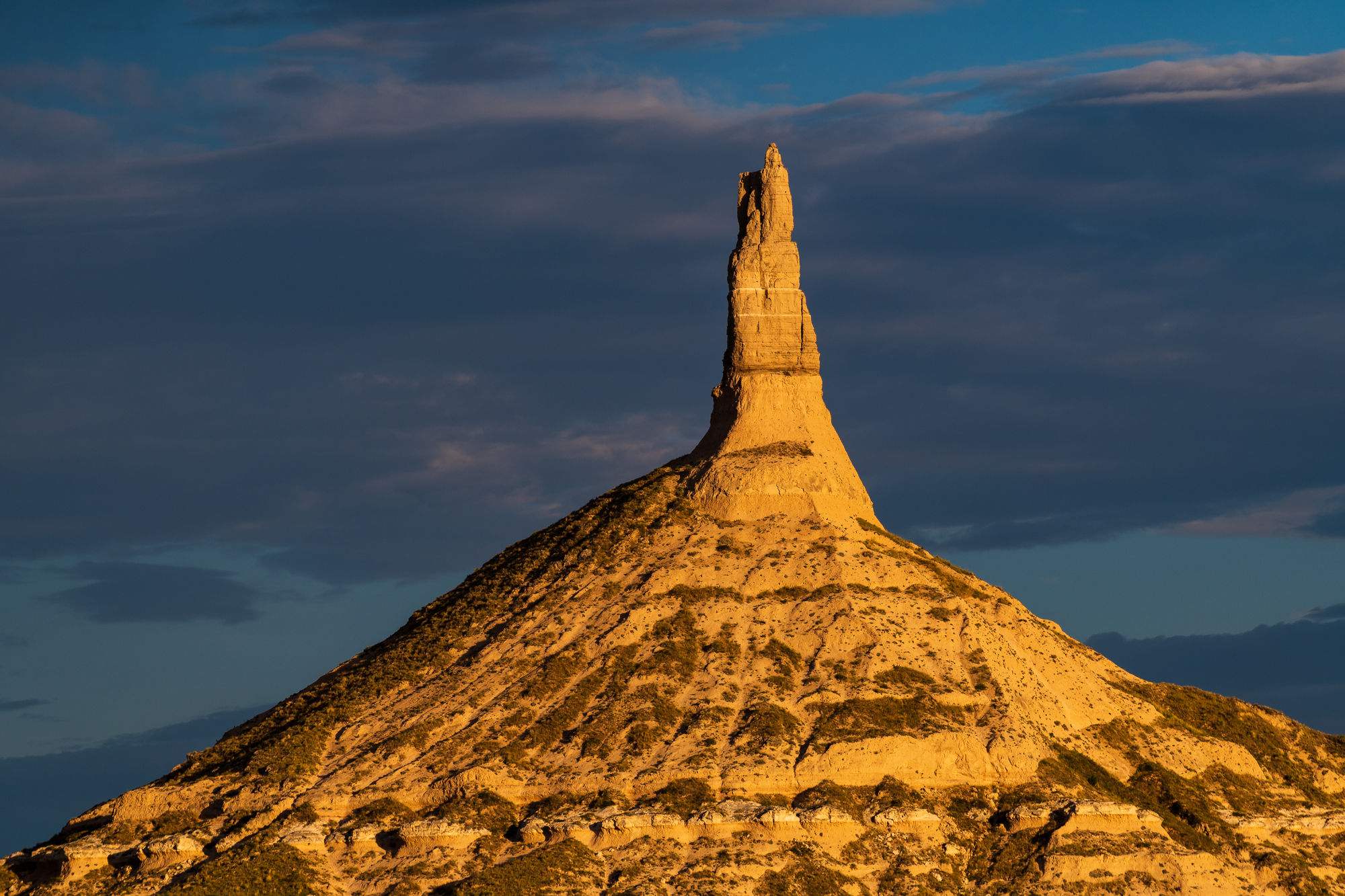 The spire of Chimney Rock. Photo: © Hawk Buckman