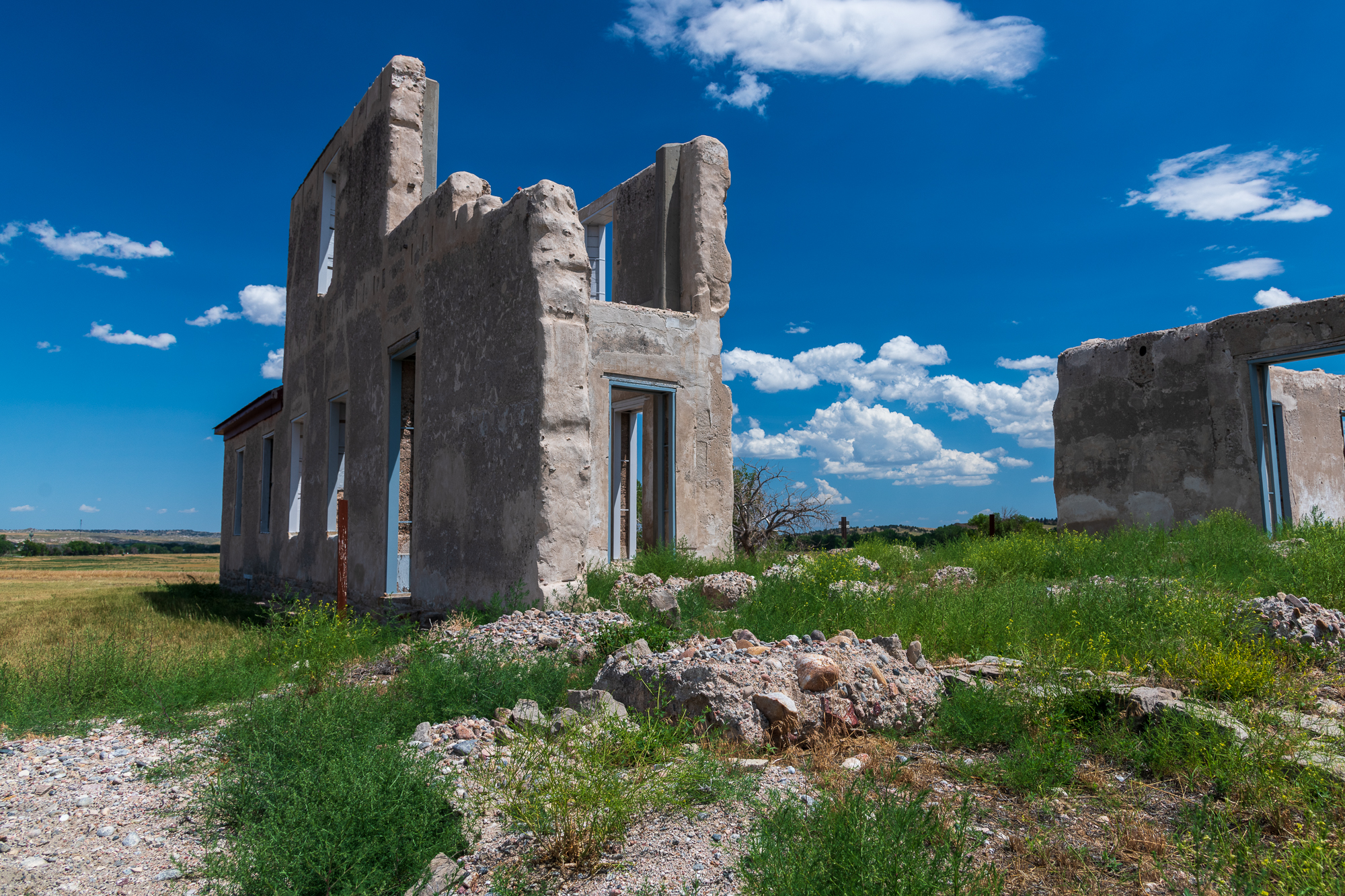 Ruins of Fort Laramie Post Hospital © Hawk Buckman