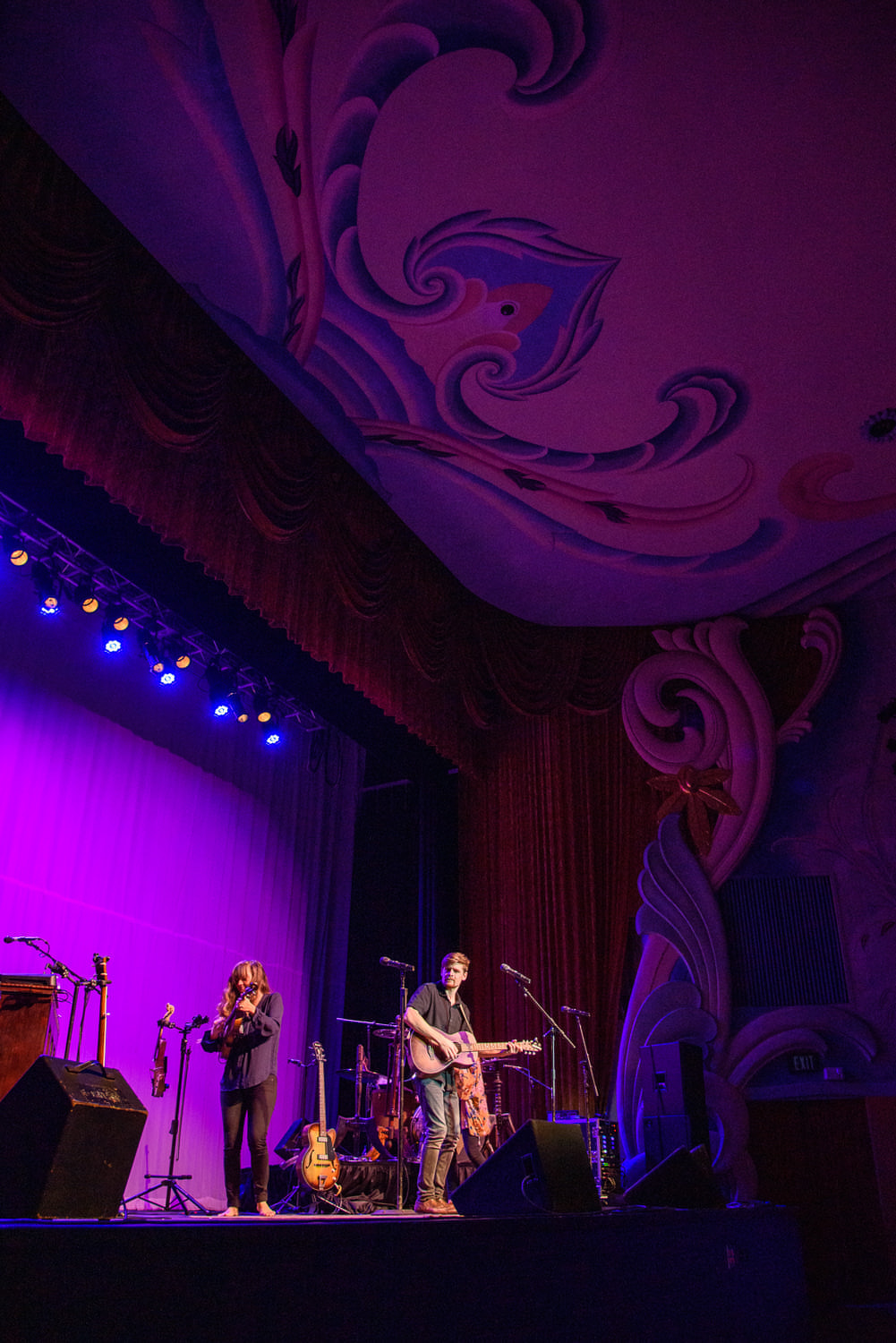 The Hunts performing at the Midwest Theater on September 13, 2018.