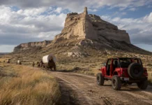 Scotts Bluff National Monument and Gering, Nebraska: A Landmark Town in Western Nebraska